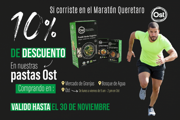 Pasta para corredores